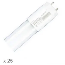 TUBO FLUORESCENTE LED 25W LUZ FRIA IGLUX PACK 25 UDS.